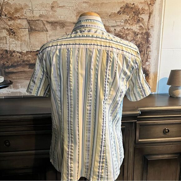 Vintage Ribbon Blouse/Shirt by New York & Company size XL - Picture 4 of 8